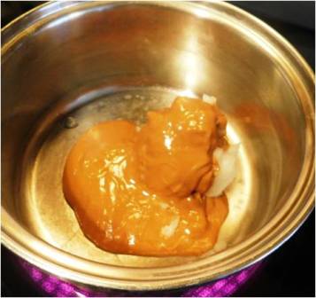 healthy homemade dog treats ingredients in pan